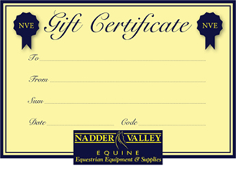 Nadder Valley Equine Gift Certificate