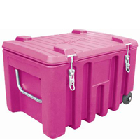 Robust, lightweight, cost-effective storage box in corrosion-proof polyethylene